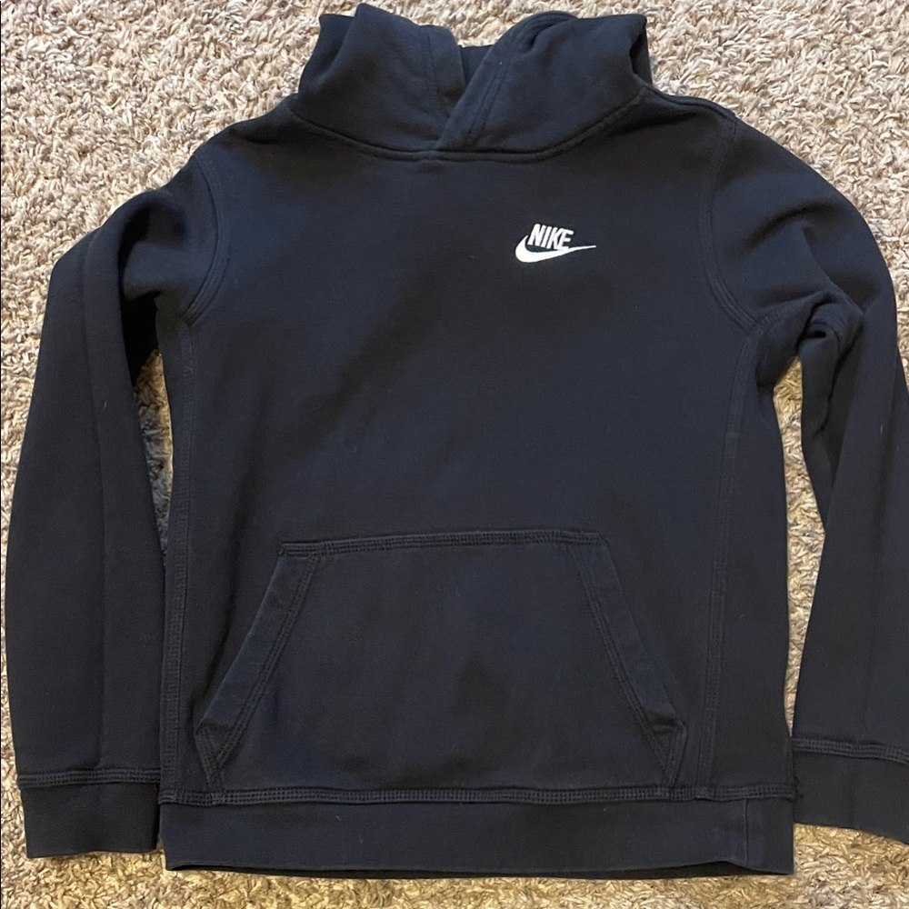 Nike Black Pullover Hoodie youth medium